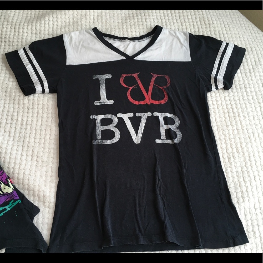 Hot Topic Band T-Shirt Black Veil Brides Unisex M
